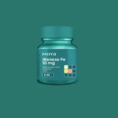 3184. Мирра-Феррум 60 таб